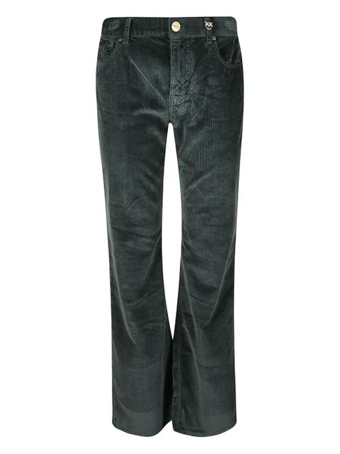 PINKO corduroy trousers - Green - zdjęcie produktu nr 1