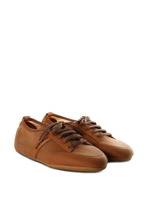 Givenchy lace-up panelled trainers - Brown - zdjęcie produktu nr 2