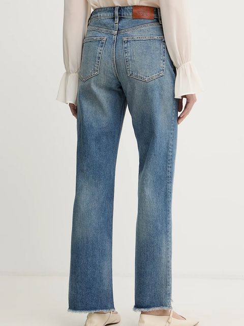 Calvin Klein Jeans jeansy damskie high waist LV047E788G - zdjęcie produktu nr 2