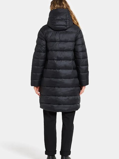 Didriksons kurtka MARION kolor czarny zimowa oversize 505921