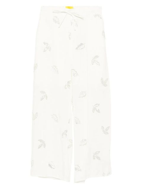 Marques'Almeida sequin-embellished trousers - White - zdjęcie produktu nr 1