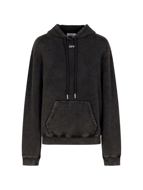 Off-White Arrows acid-wash hoodie - Grey - zdjęcie produktu nr 1