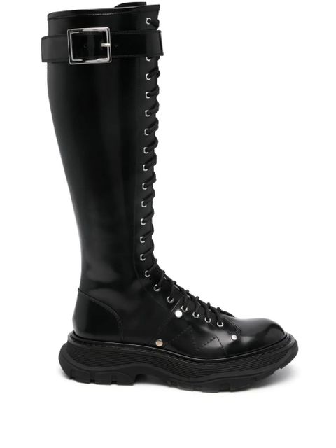 Alexander McQueen Tread Slick boots - Black - zdjęcie produktu nr 1
