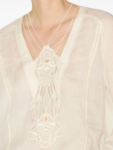 ISABEL MARANT Luna top - Neutrals