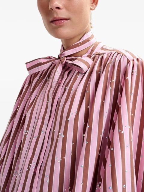 Essentiel Antwerp Jodianna striped dress - Pink