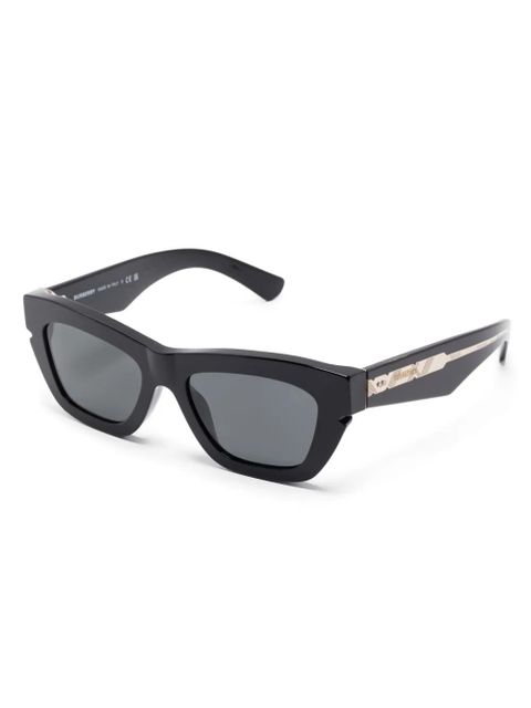 Burberry Eyewear rectangle-frame sunglasses - Black