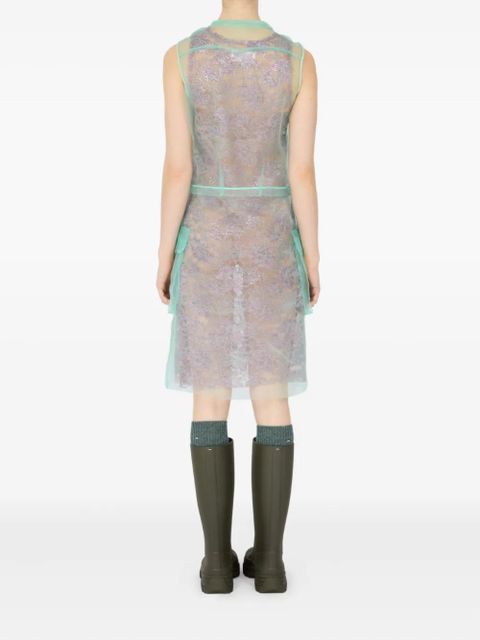 Maison Margiela layered mini dress - Grey