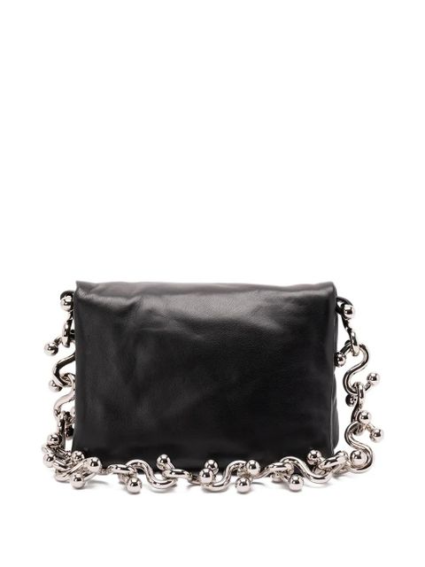 Sportmax mini Softy chain-strap shoulder bag - Black - zdjęcie produktu nr 2