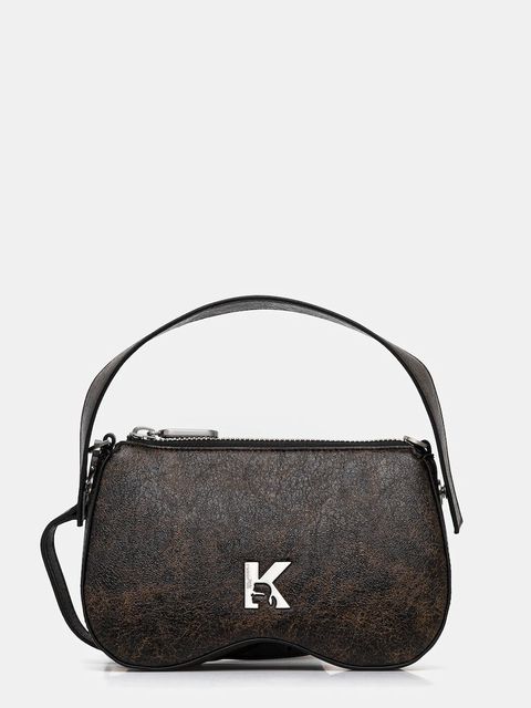 Karl Lagerfeld Jeans torebka kolor brązowy A4W30282 - zdjęcie produktu nr 1