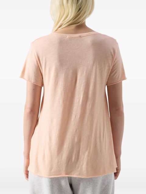 American Vintage Jacksonville V-neck short-sleeves T-shirt - Orange