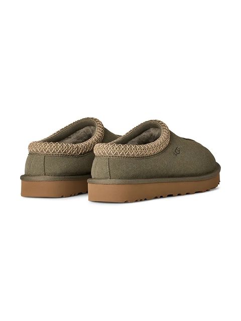 UGG kapcie zamszowe Tasman II kolor zielony 1174470.MSG