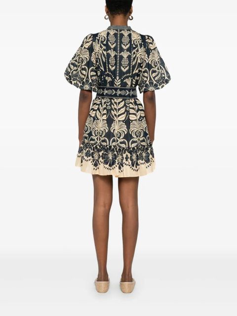 FARM Rio Anika mini dress - Blue