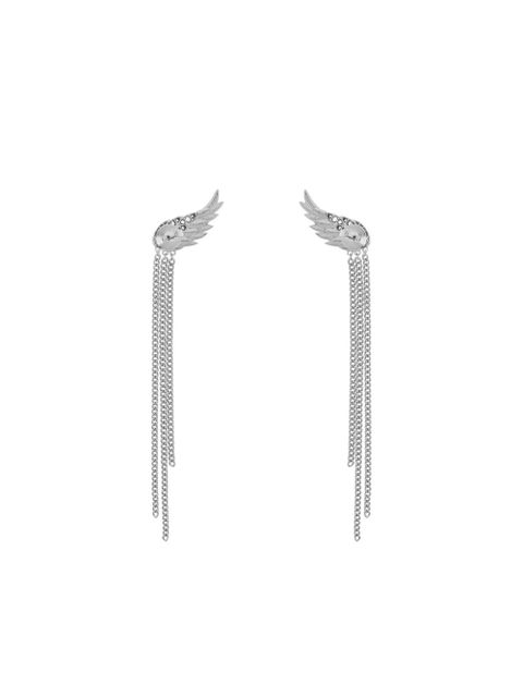 Zadig&Voltaire wing chain earrings - Silver