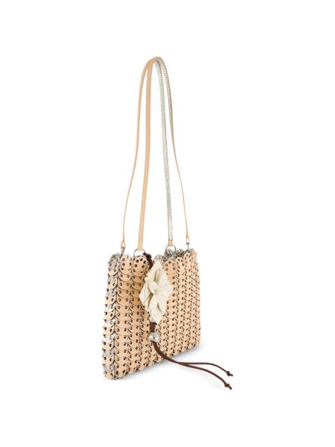 Rabanne 1969 Flip shoulder bag - Neutrals