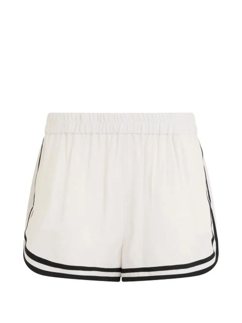 Valentino Garavani elasticated-waistband shorts - White - zdjęcie produktu nr 1