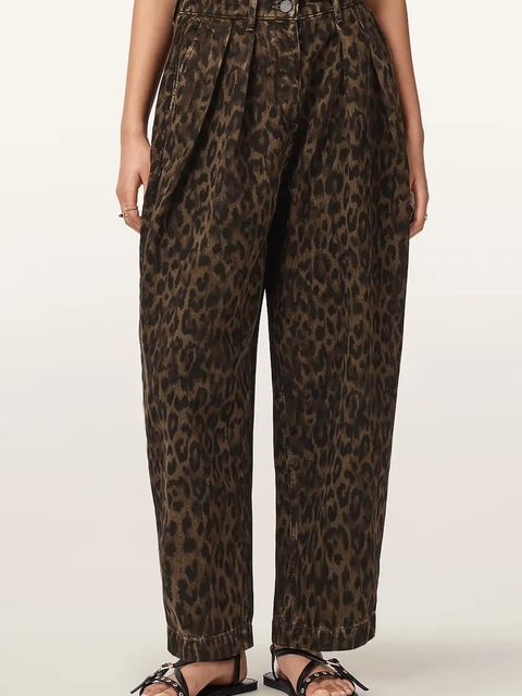 AllSaints jeansy barrel damskie - zdjęcie produktu nr 2