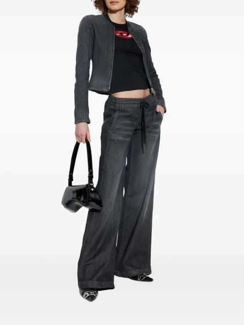 Diesel De-Gary-D zip-front jacket - Black - zdjęcie produktu nr 2