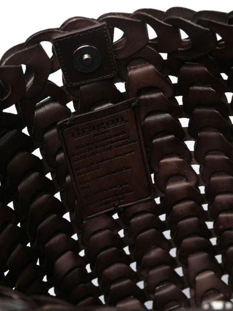 DRAGON DIFFUSION NS Link shoulder bag - Brown