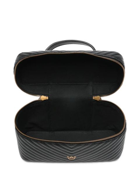 PINKO quilted tote bag - Black