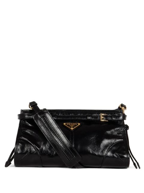 Prada small Bonnie leather shoulder bag - Black - zdjęcie produktu nr 1