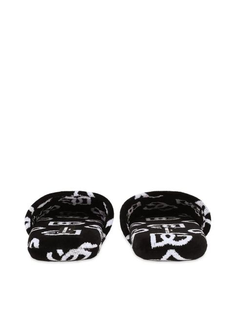 Dolce & Gabbana jacquard slippers - Black - zdjęcie produktu nr 2