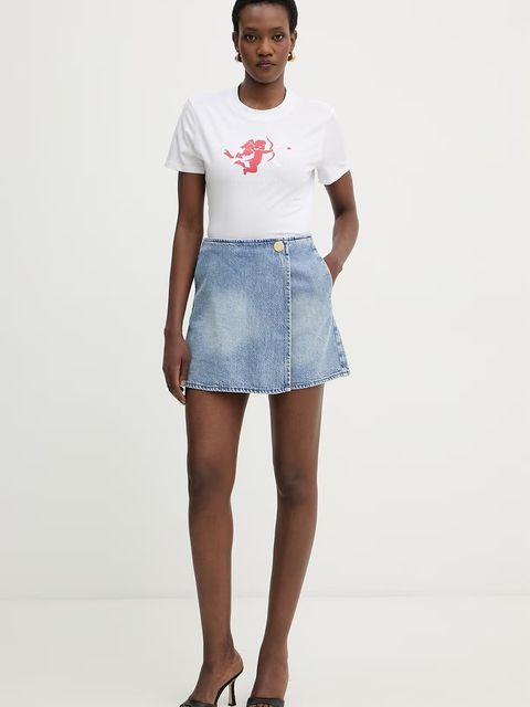 Armani Exchange t-shirt damski bawełniany - zdjęcie produktu nr 1