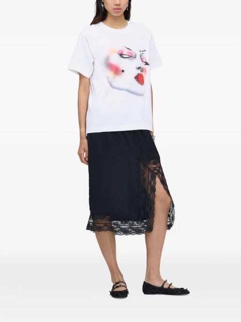 Marc Jacobs print-detail T-shirt - White - zdjęcie produktu nr 2