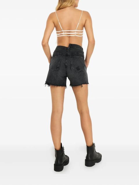 Free People ruffled crop top - White - zdjęcie produktu nr 2