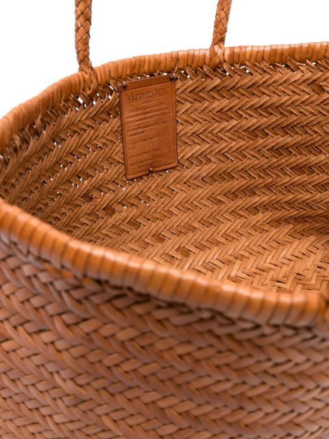 DRAGON DIFFUSION large Triple Jump tote bag - Brown