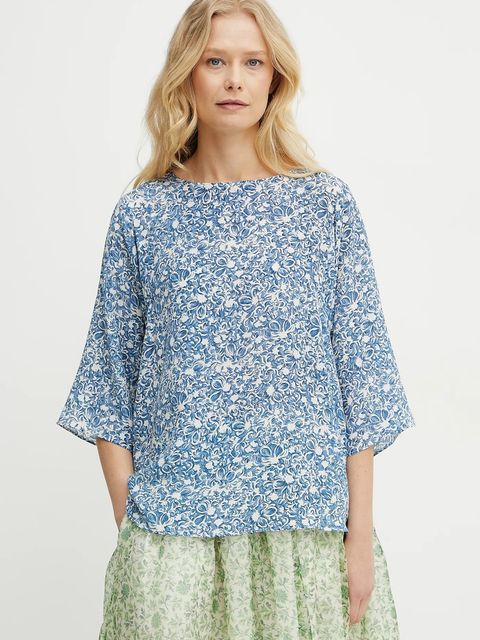 Weekend Max Mara bluzka jedwabna - zdjęcie produktu nr 1