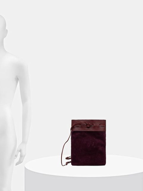 Forte Forte torebka skórzana kolor bordowy 14199.mybag