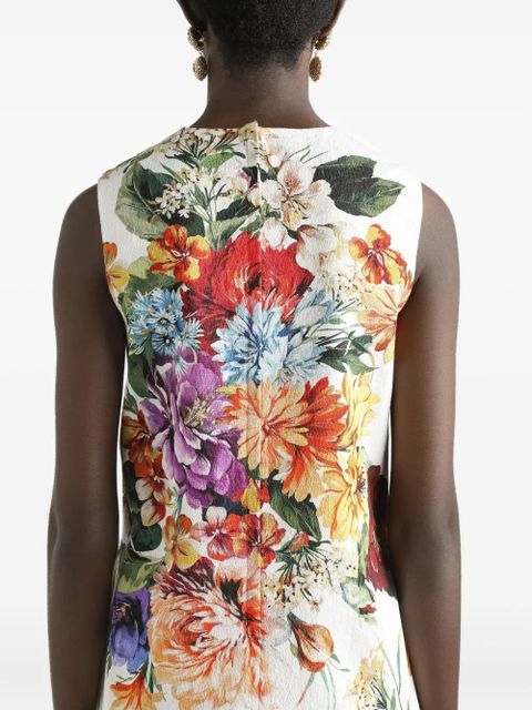 Dolce & Gabbana floral-print blouse - White