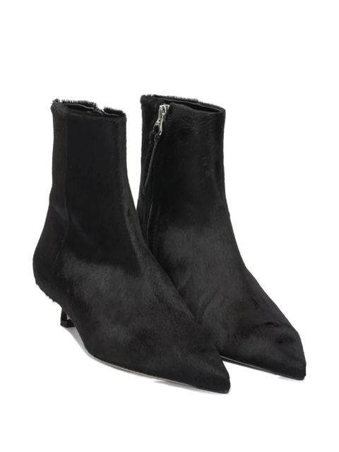 Aeyde 35mm Sofie zip ankle boots - Brown