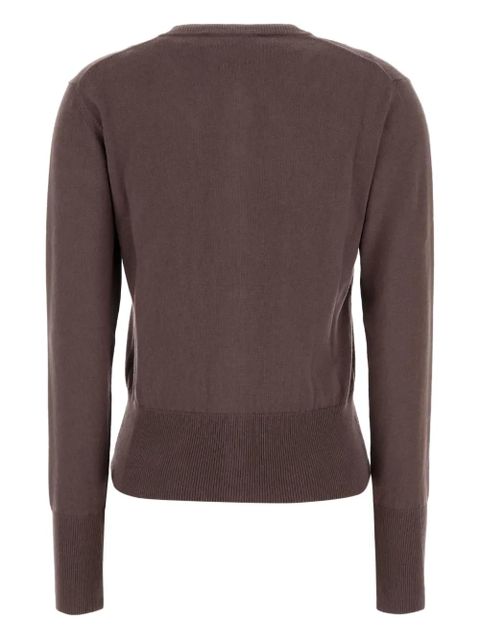 Vivienne Westwood Bea orb-embellished cardigan - Brown - zdjęcie produktu nr 2