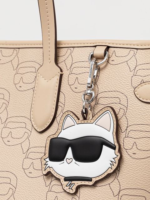 Karl Lagerfeld torebka IKON kolor beżowy A1W30389