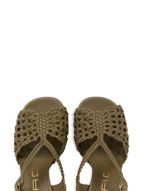 ETRO woven sandals - Green