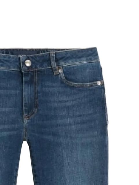 Sportmax whiskering-effect jeans - Blue - zdjęcie produktu nr 2