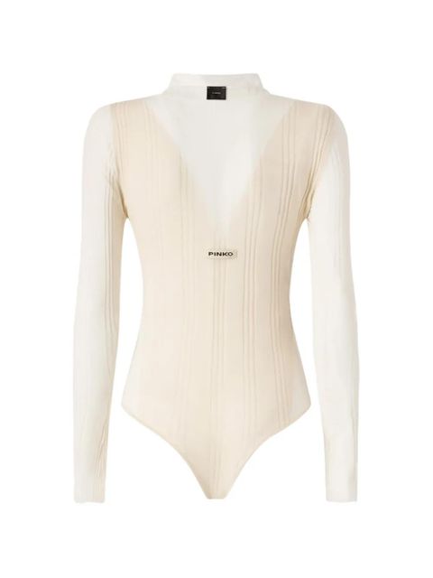 PINKO semi-sheer body - White - zdjęcie produktu nr 2