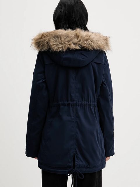 Hollister Co. kurtka kolor granatowy zimowa KI344-5053-200