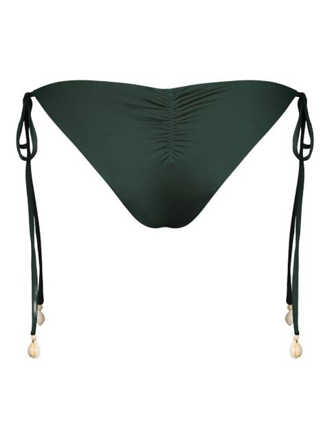 Johanna Ortiz Sagrado gathered bikini bottom - Green - zdjęcie produktu nr 1