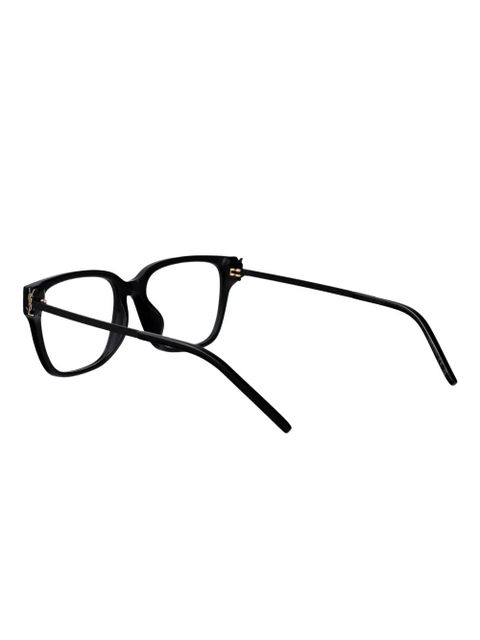 Saint Laurent Eyewear square-frame glasses - Black - zdjęcie produktu nr 2