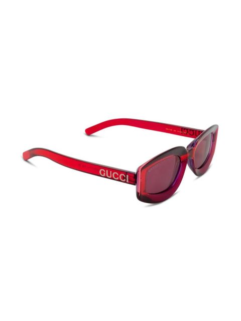 Gucci Eyewear Sunset Boulevard sunglasses - Red - zdjęcie produktu nr 2