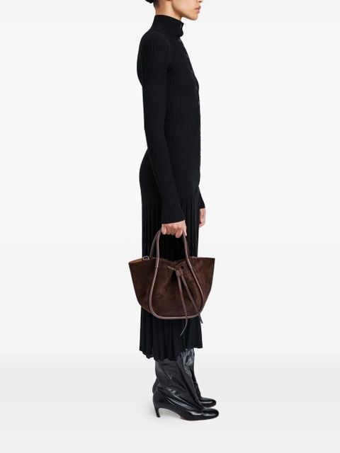 Proenza Schouler small drawstring-fastening tote bag - Brown - zdjęcie produktu nr 2