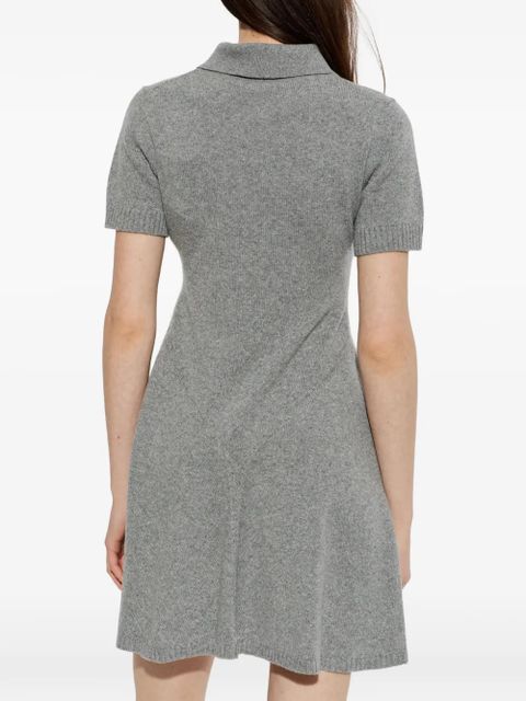 Givenchy polo-collar mini dress - Grey
