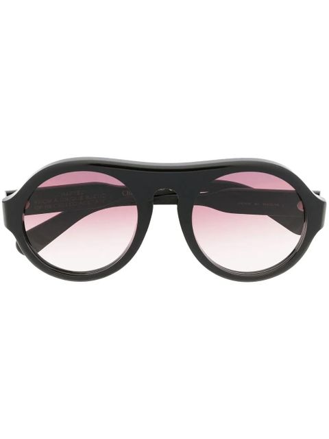 Chloé Eyewear pilot-frame gradient-lens sunglasses - Black - zdjęcie produktu nr 1
