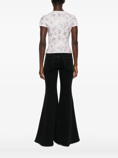 Diesel all-over cat-print short-sleeved T-shirt - White - zdjęcie produktu nr 2