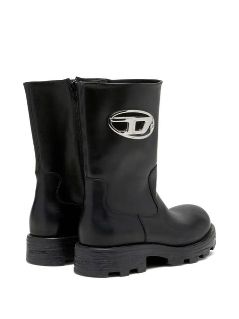 Diesel D-Hammer Bkr D leather boots - Black