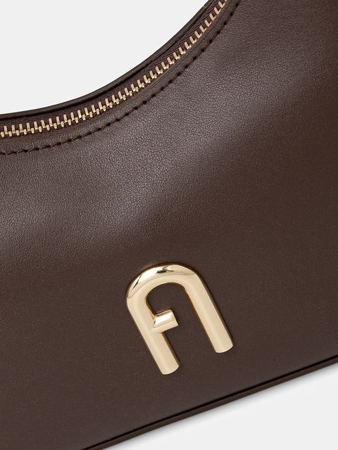 Furla torebka skórzana kolor brązowy WB00863.AX0733.4284S