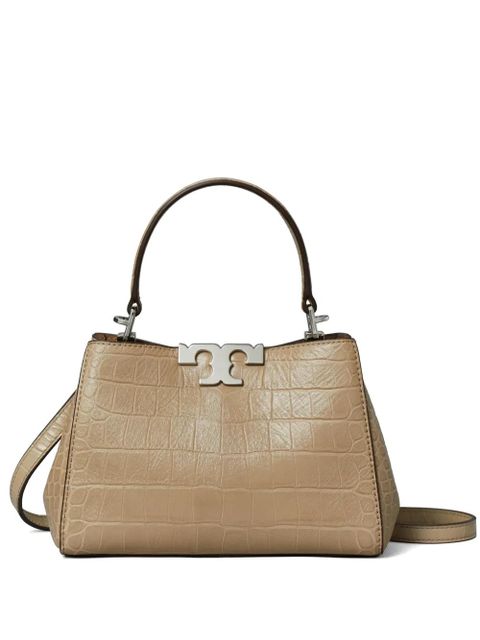 Tory Burch mini Eleanor croc-embossed satchel - Neutrals - zdjęcie produktu nr 1