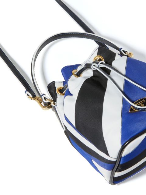 PUCCI Yummy bucket bag - Blue